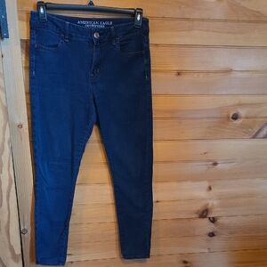 American Eagle Outfitters Blue Skinny Jeans Classic Style